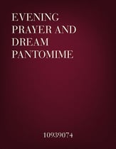 Evening Prayer and Dream Pantomime Concert Band sheet music cover